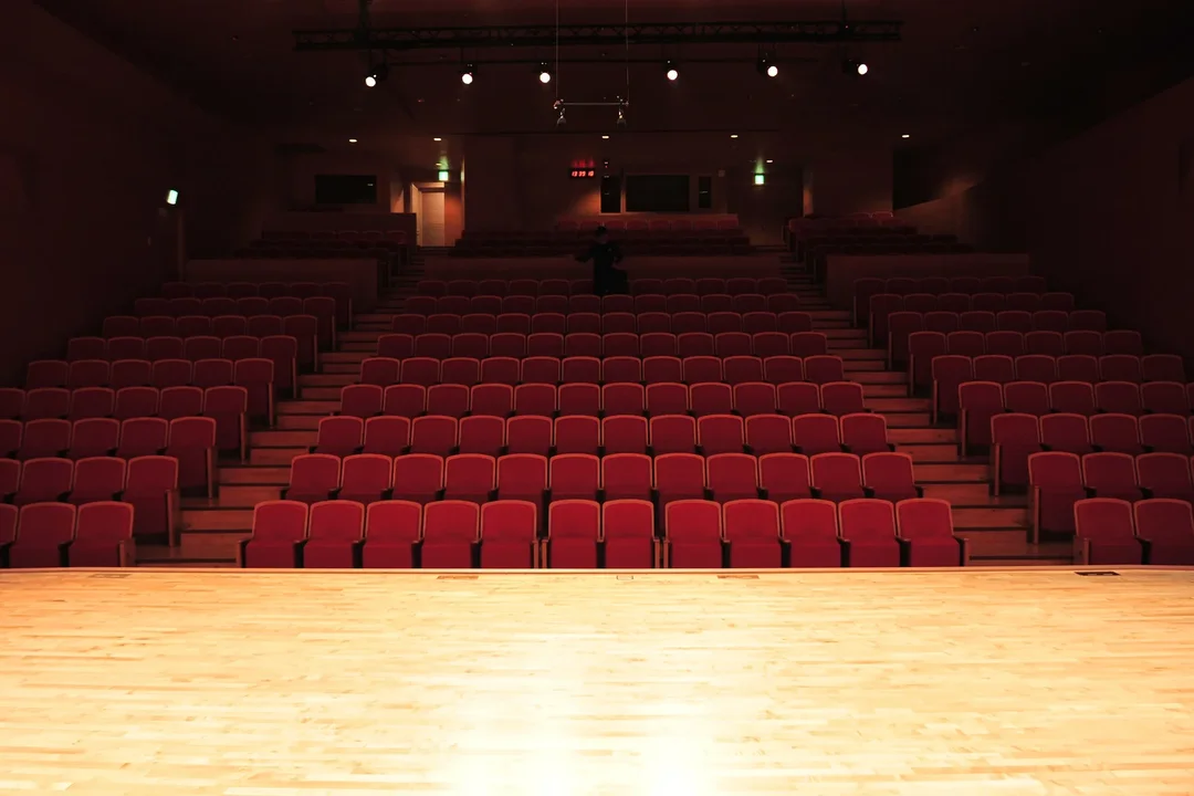 Escenario de una sala de conciertos