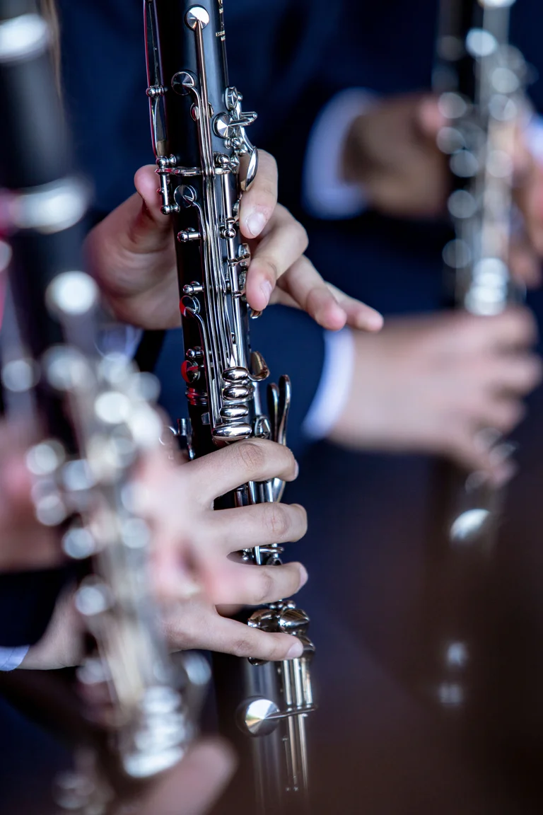Clarinete, uno de los pilares de la banda