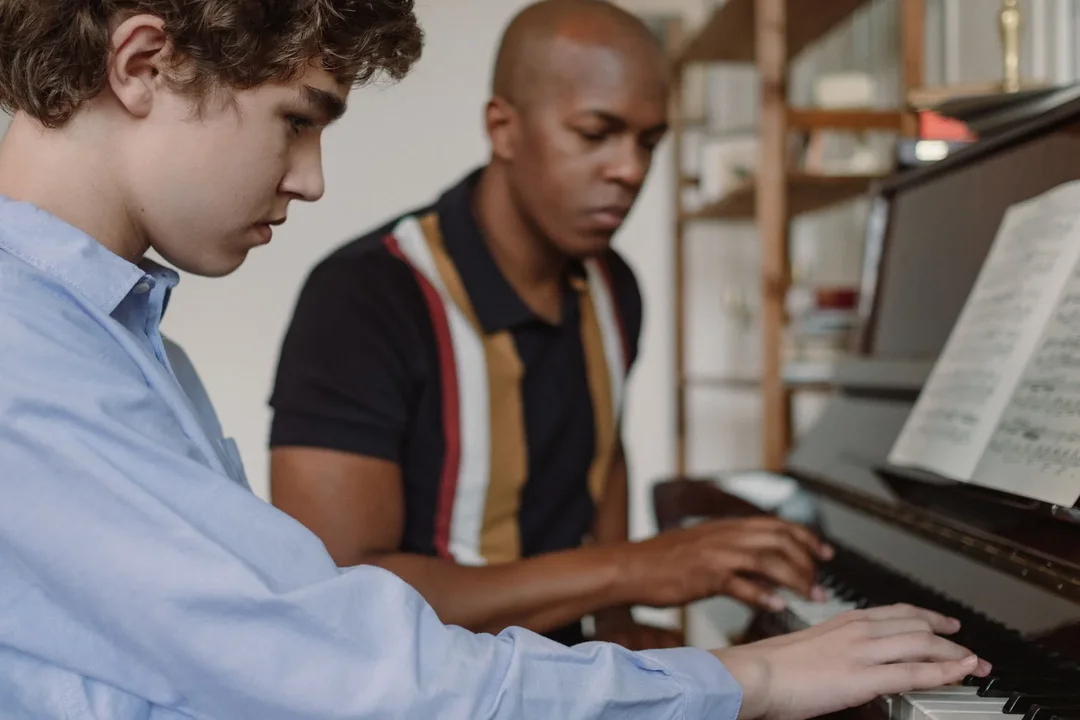 Clase de piano, donde se prueba toda la didáctica
