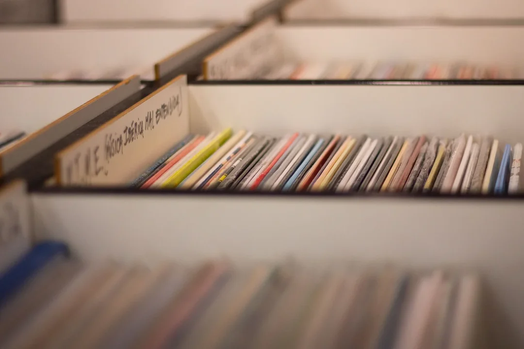 Vinilos de un catálogo discográfico