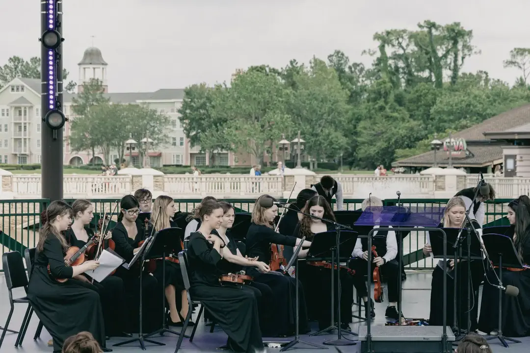Orquesta sinfónica, el medio del máster